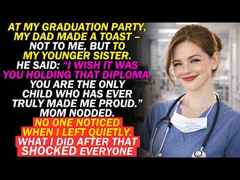 At My Graduatuin Party, My Parents Said My Sister Was "The Only Child Worth Celebrating" — Until... thumbnail