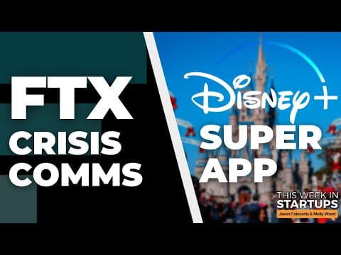 FTX fallout: Sequoia's LP letter, SBF's crisis comms + Lon Harris on Andor, $DIS earnings | E1609 thumbnail