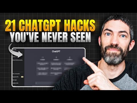 How to Unlock ChatGPT's Hidden Features thumbnail