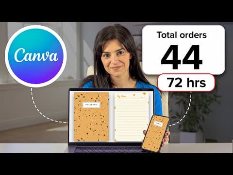 How to sell your first digital notebook in 72 hours thumbnail