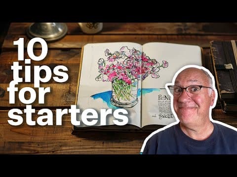 10 tips for starting your sketchbook — and keeping it going! thumbnail