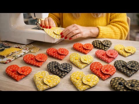 ESTE REGALO DE TELA SE COSE EN MINUTOS 🧵 EL RESULTADO TE VA A SORPRENDER thumbnail