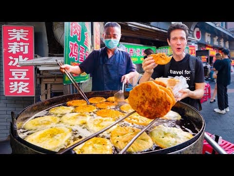 China Street Food Heaven!! 14-Hour CHINESE FOOD TOUR in Xi’an, China!! thumbnail