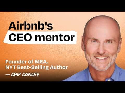 Brian Chesky's secret mentor who scaled Airbnb (after dying 9 times & building a hotel empire) thumbnail