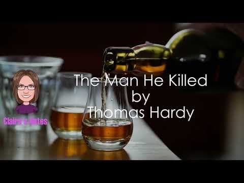 'The Man He Killed' by Thomas Hardy (detailed analysis) thumbnail