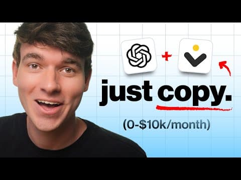 How to Start a One Person Business with AI for FREE (Easiest Method) | Nas.io Tutorial thumbnail
