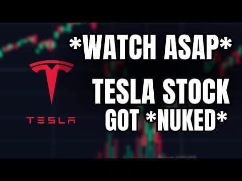HOLY *** TESLA STOCK JUST GOT NUKED.. (WATCH ASAP) thumbnail