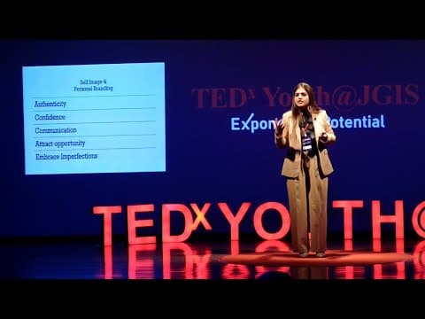 Be your own Brand - Unleashing your Authentic Self | Dr. Shivani Sharma | TEDxYouth@JGIS thumbnail