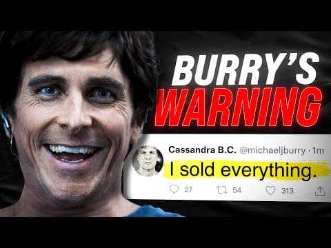 Why Did Michael Burry Sell His Entire Stock Portfolio? thumbnail