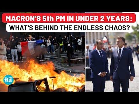 Why Do Macron-Backed Govts Keep Collapsing? The Chaos, Unrest & France's Political Turmoil Explained thumbnail
