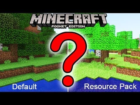 How Accurate is MCPE Nostalgia-Craft PE? COMPARISON thumbnail