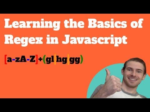Learning the Basics of Regex in Javascript thumbnail