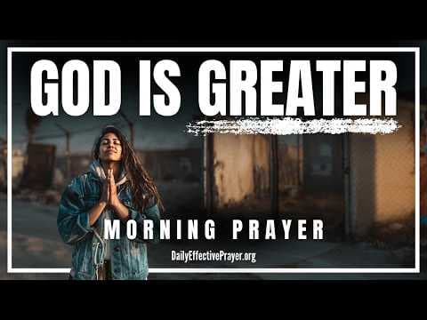 God In You Is Stronger Than What You Are Facing | Blessed Morning Prayer To Start Your Day With God thumbnail
