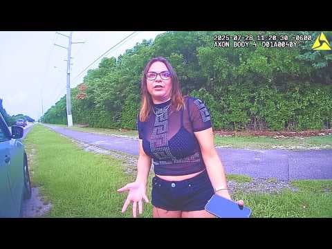 Entitled Karen Turns Simple Traffic Stop Into Felony Arrest thumbnail