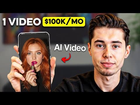 EXACTLY How to Make AI UGC Ads with AI Influencers to GET RICH thumbnail