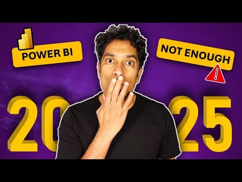 Power BI is NOT Enough! Here’s What You Must Learn in 2025 🚀 thumbnail