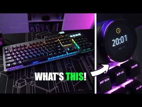 WEIRDEST Keyboard you have NEVER seen... 😲 Mountain Everest Max REVIEW thumbnail