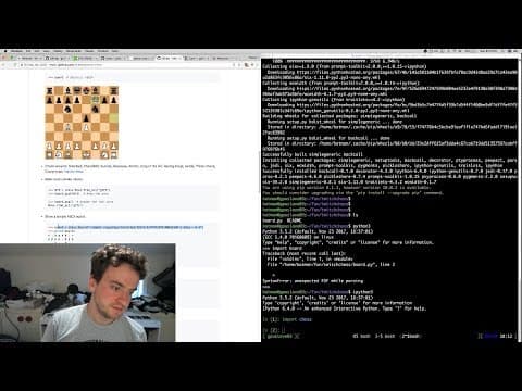 George Hotz | Programming | twitchchess | a simple neural chess AI | Part1 thumbnail