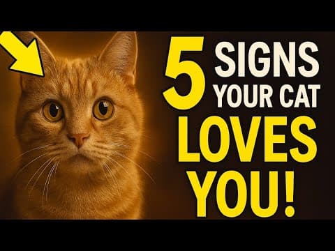 5 Secret Signs Your Cat Loves You But You Don't know thumbnail