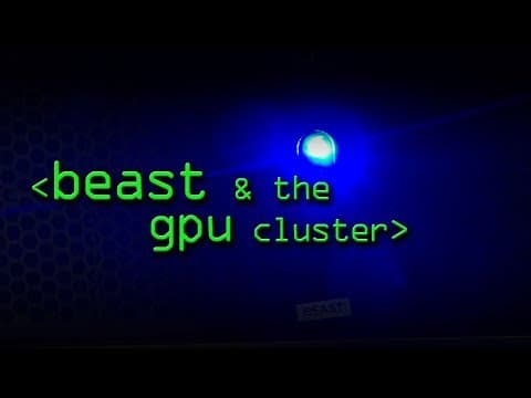 BEAST & The GPU Cluster - Computerphile thumbnail