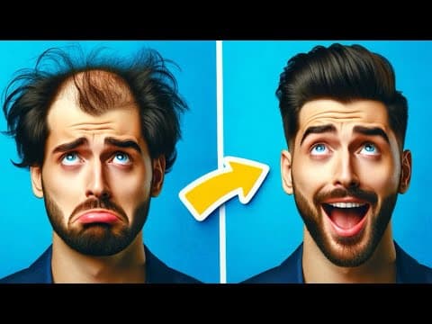 Hair Loss to Hero? 3 Tips to fix a bad hairline? - The fast track to fuller hair! thumbnail