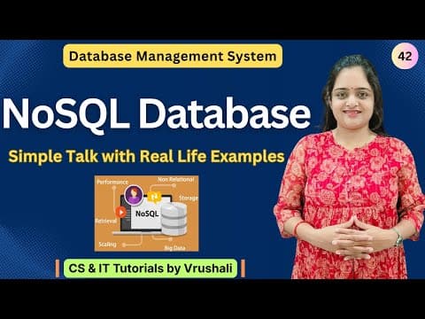 DBMS 42 : Learn NoSQL Database with Examples  #nosqldatabase thumbnail