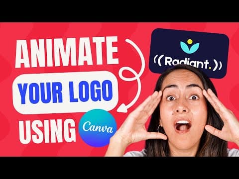 Create an Animated Logo with Canva | Easy Tutorial for Beginners thumbnail