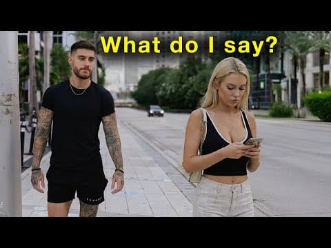 5 Phrases To Approach ANY woman, Anytime, Anywhere thumbnail