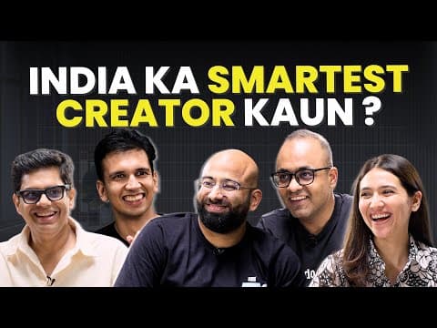 CONTENT CREATION MASTERCLASS with Tanmay, Sahiba, Revant, Shashank & Shantanu | RAZORPRENEUR 2.0 thumbnail
