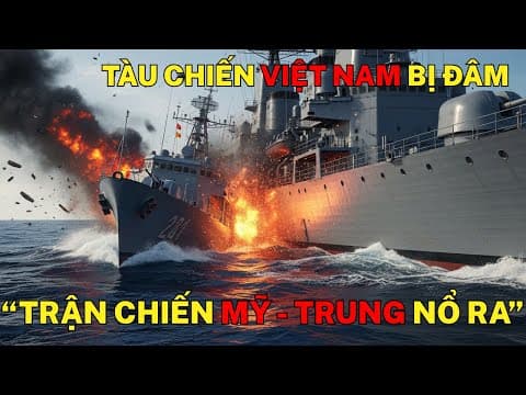 Tàu Chiến Việt Nam Bị Đâm – Mỹ Nổi Giận Phát Động Chiến Dịch Trừng Phạt Trung Quốc! thumbnail