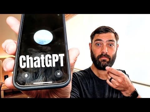 ChatGPT Just Got a HUGE Voice Upgrade! thumbnail