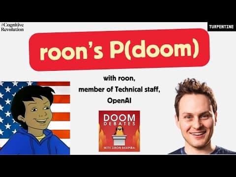 roon's Heroic Duty: Will "the Good Guys" Build AGI First?  (from Doom Debates) thumbnail