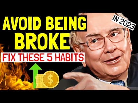 Warren Buffett: STOP These 5 HABITS That Keep YOU POOR ASAP thumbnail