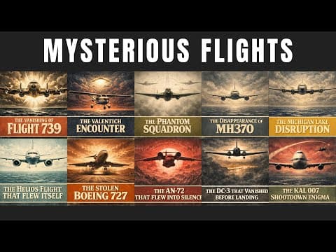 10 Mysterious Flights That Vanished in the Skies and Remain Unexplained thumbnail