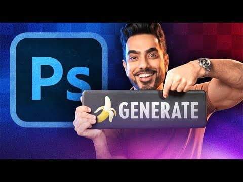 Nano Banana Officially in Photoshop: 50+ EPIC Uses! thumbnail