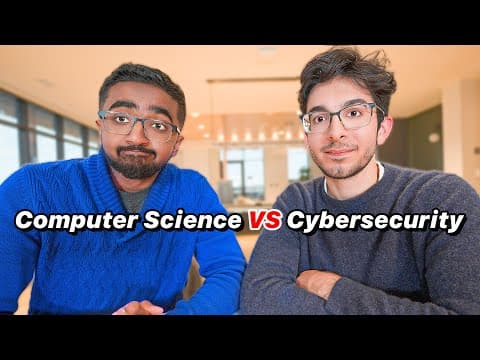 Choosing Between Computer Science VS Cyber Security (College Majors) thumbnail