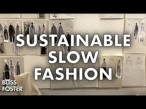 A Day in the Life of a Sustainable Slow Fashion Designer thumbnail