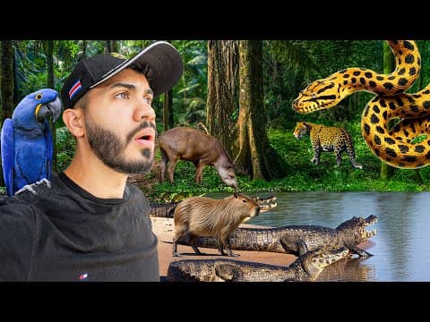 El lugar más SALVAJE de BRASIL: PANTANAL 🇧🇷 thumbnail
