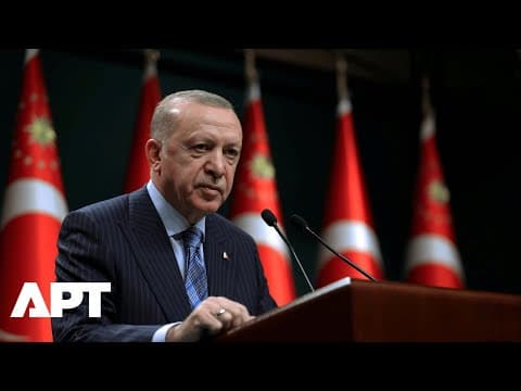 Erdoğan Calls Israel a 'Terrorist State', Vows to Defend Syria's Unity | Middle East Crisis | APT thumbnail