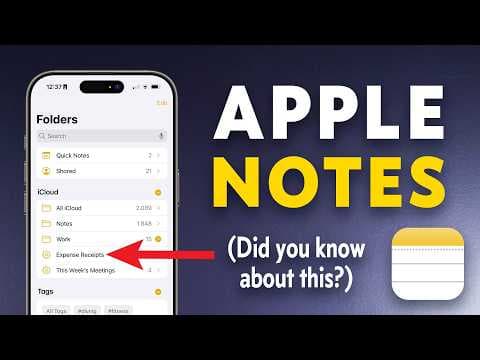 Awesome Apple Notes trick saves you hours thumbnail
