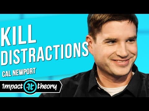 Digital Detox: How To Quit Social Media & Free Your Brain From Modern Distractions | Cal Newport thumbnail