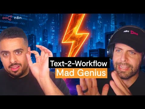 Legendary lead magnets with a simple n8n workflow [#04 Mark Kashef] thumbnail