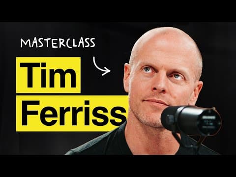 An Eye-Opening Conversation with Podcast Legend Tim Ferriss thumbnail