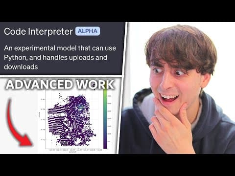 New ChatGPT Code Interpreter: This Changes EVERYTHING! thumbnail