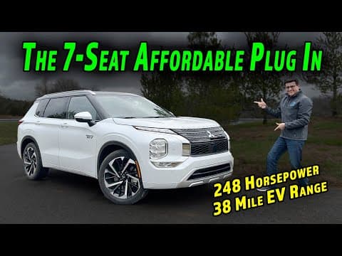 Looking For 7 Seats And A Plug That Won't Break The Bank? | 2023 Mitsubishi Outlander PHEV thumbnail