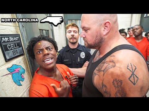 MrBeast Sent iShowSpeed To Prison.. thumbnail