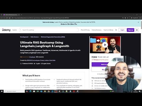 How to Master RAG with Langchain and Langsmith thumbnail