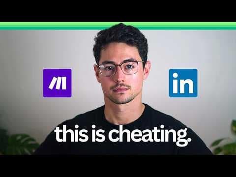 The LinkedIn Parasite System (Social Media AI Growth Hack) thumbnail