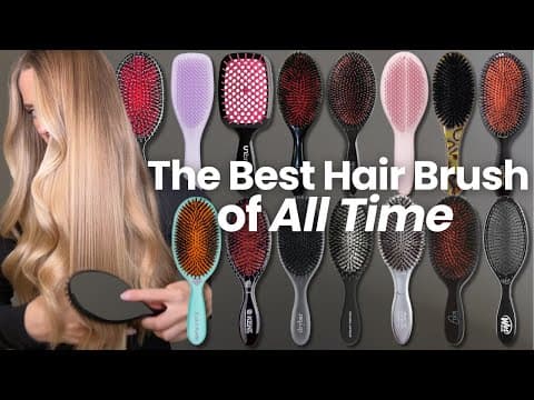 I Tested 17 Hair Brushes to Find the BEST for Healthy Hair! thumbnail