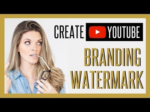 How to Create YouTube Branding Watermark for Your Channel thumbnail